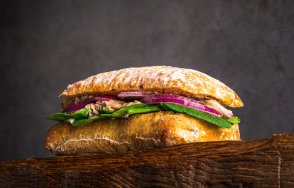 Panini With Tuna &TrullleSalad