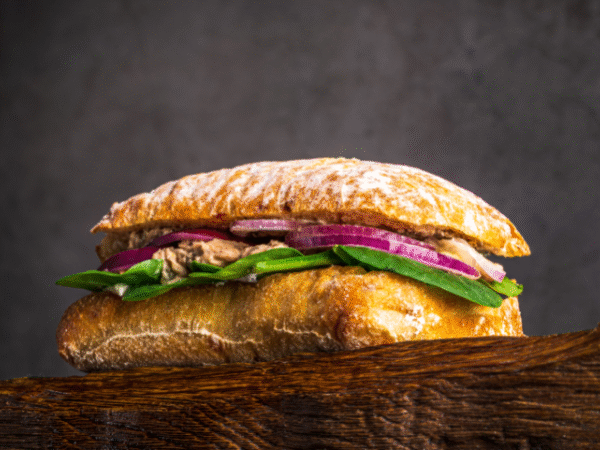 Panini With Tuna &TrullleSalad